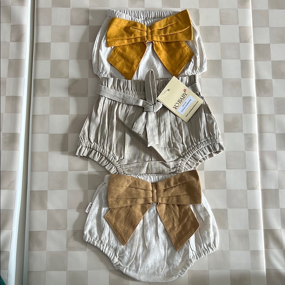 Yo Baby Baby Bloomers 3-6M